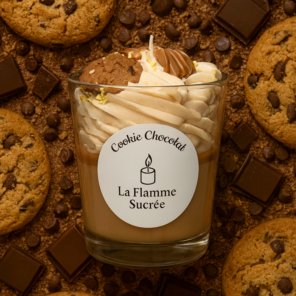 Bougie Cookie Chocolat